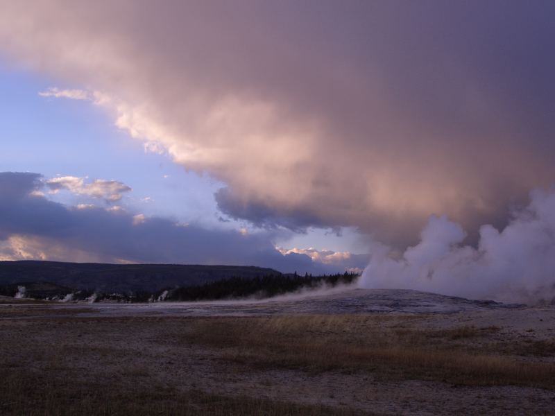 Old Faithful Geyser Yellowstone N.P.