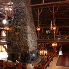 Old Faithful Inn Fireplace