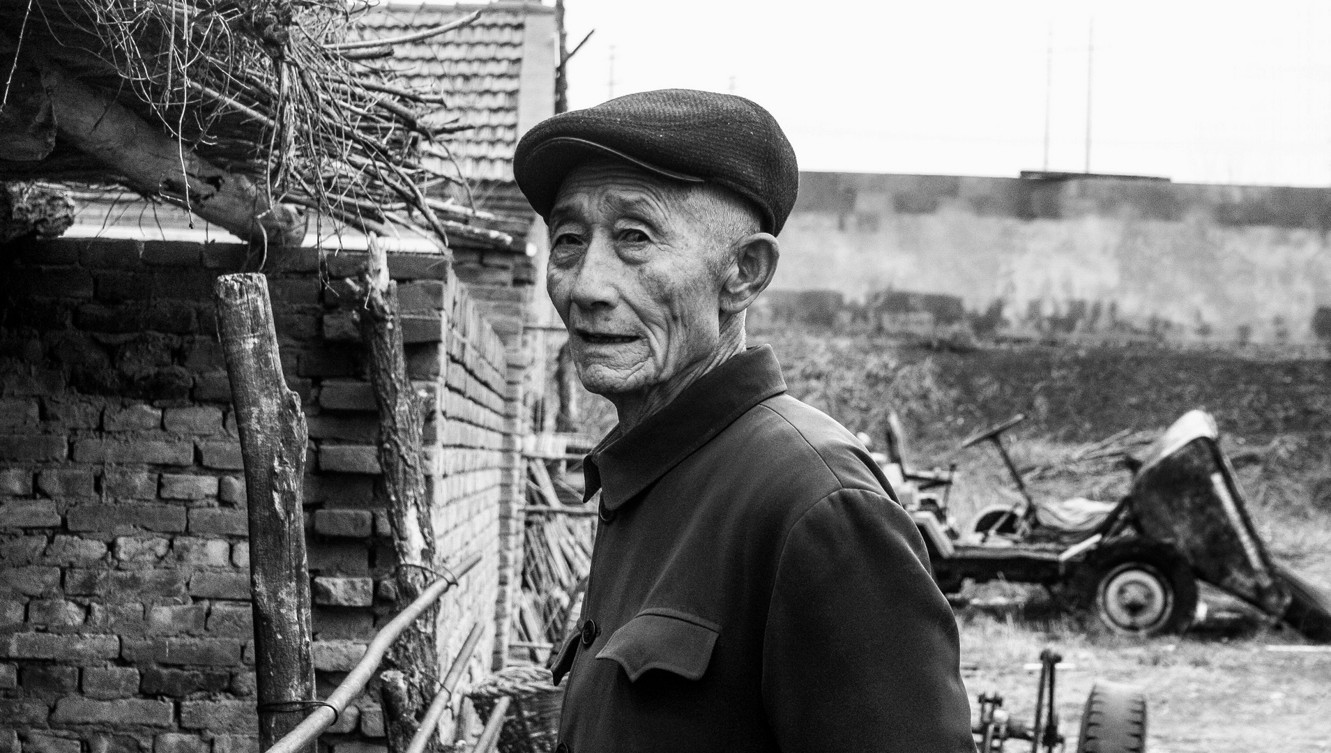 Old farmer in Inner Mongolia