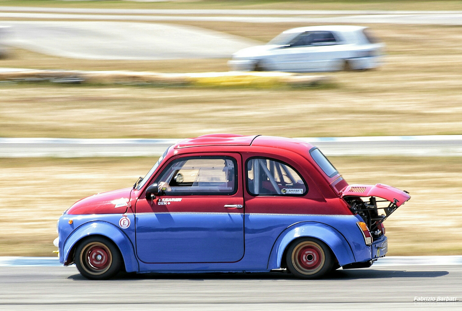 Old Fiat 500 - Track Day - Panning 