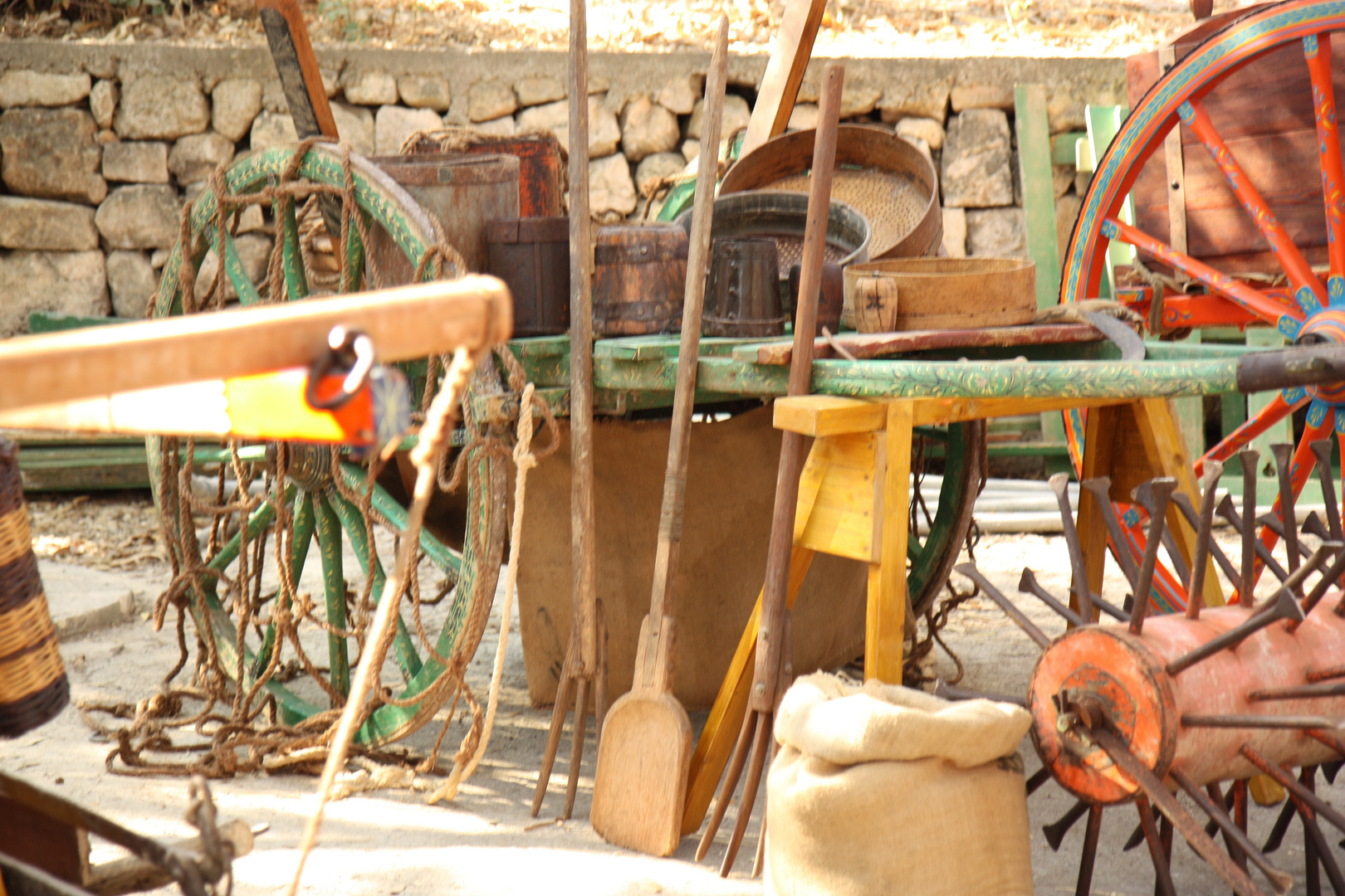 Old field tools