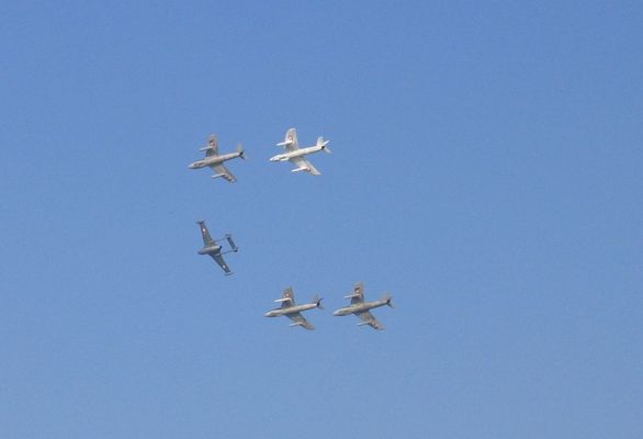 Old Fighters Of The Swiss Air-Force