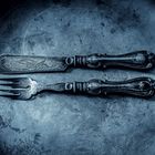 old fish cutlery