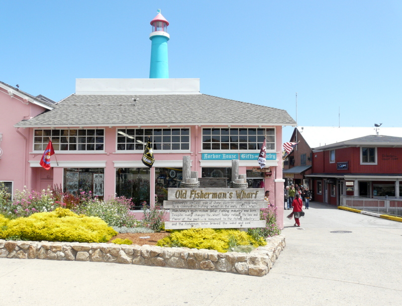 Old Fisherman's Wharf in Monterey