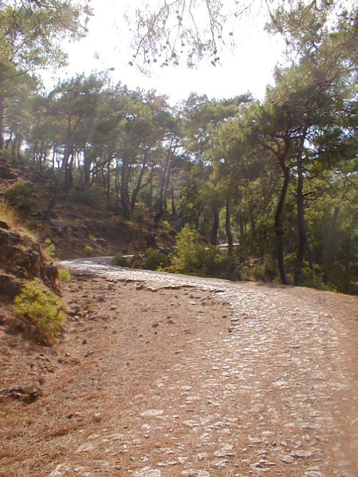 Old Greek Road in Turkey