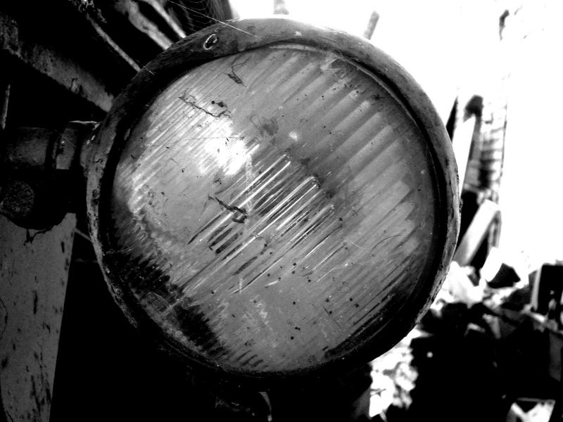 old headlight