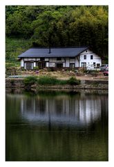 Old house by the lake