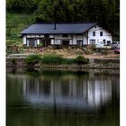 Old house by the lake