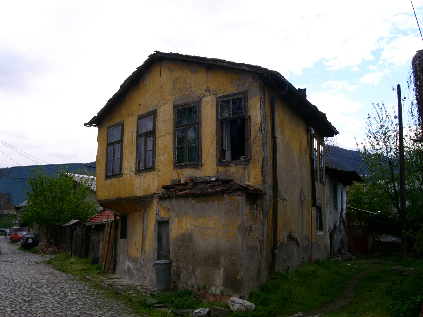 Old house in the Skopje downtown