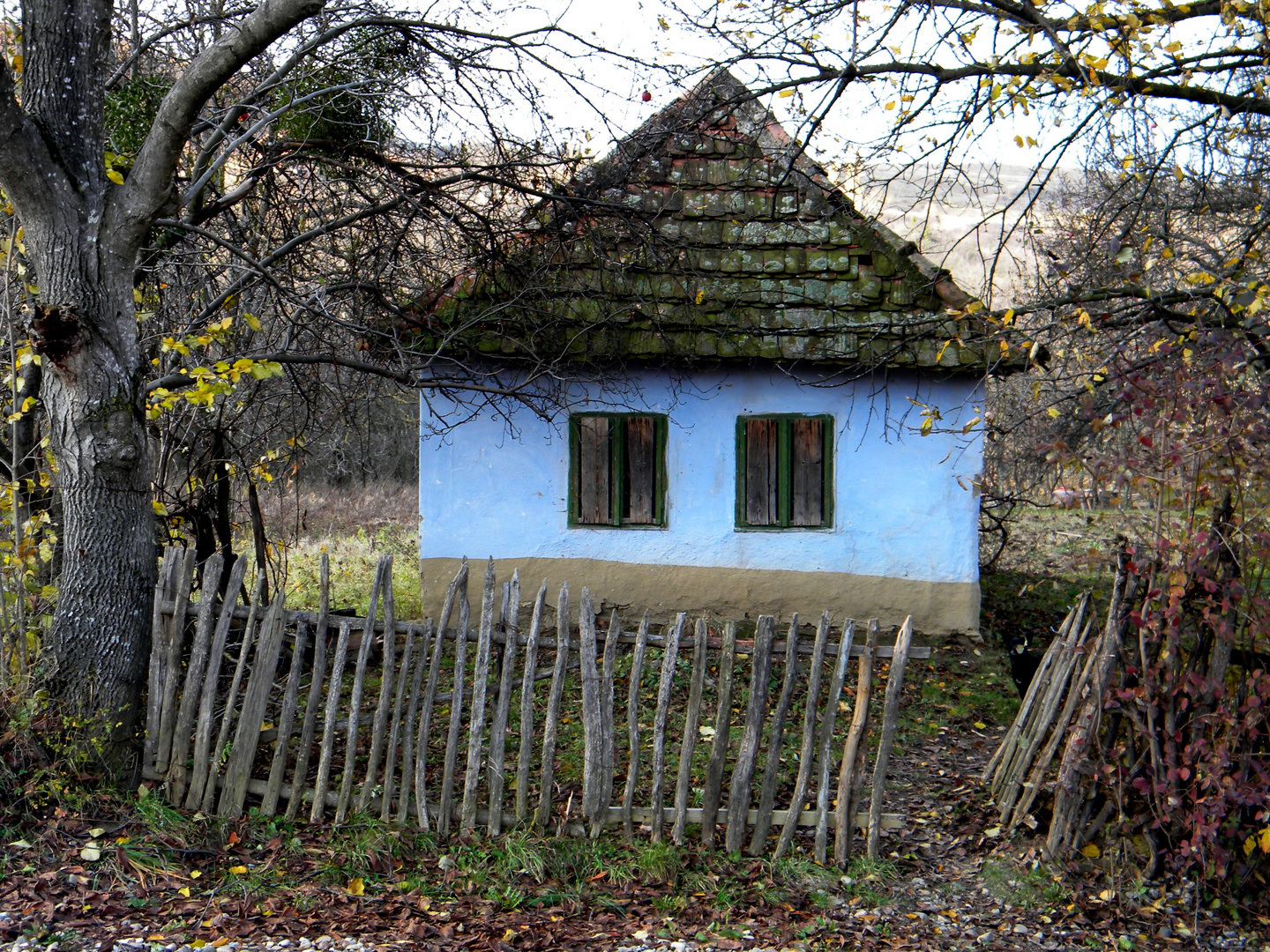 old house made out of earth