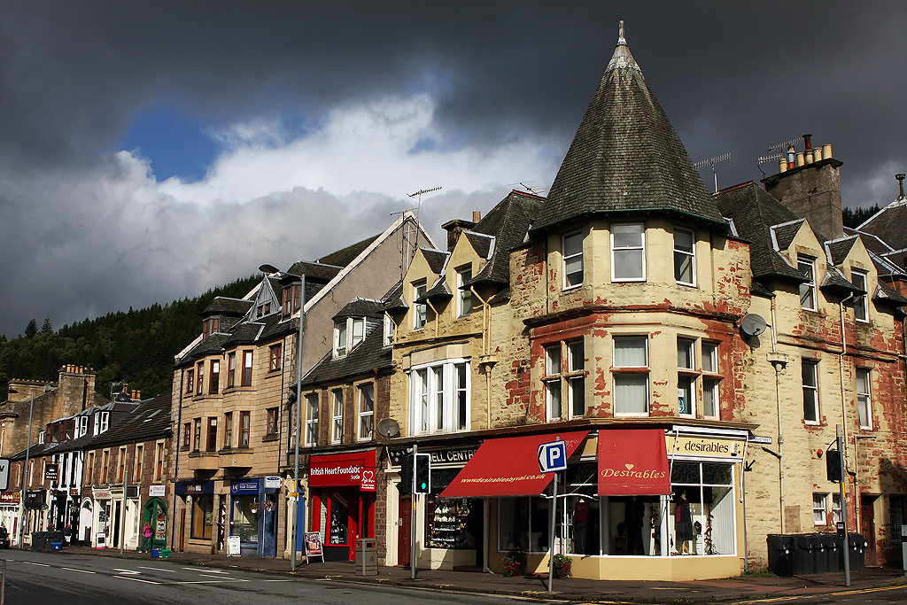 Old houses in scotland