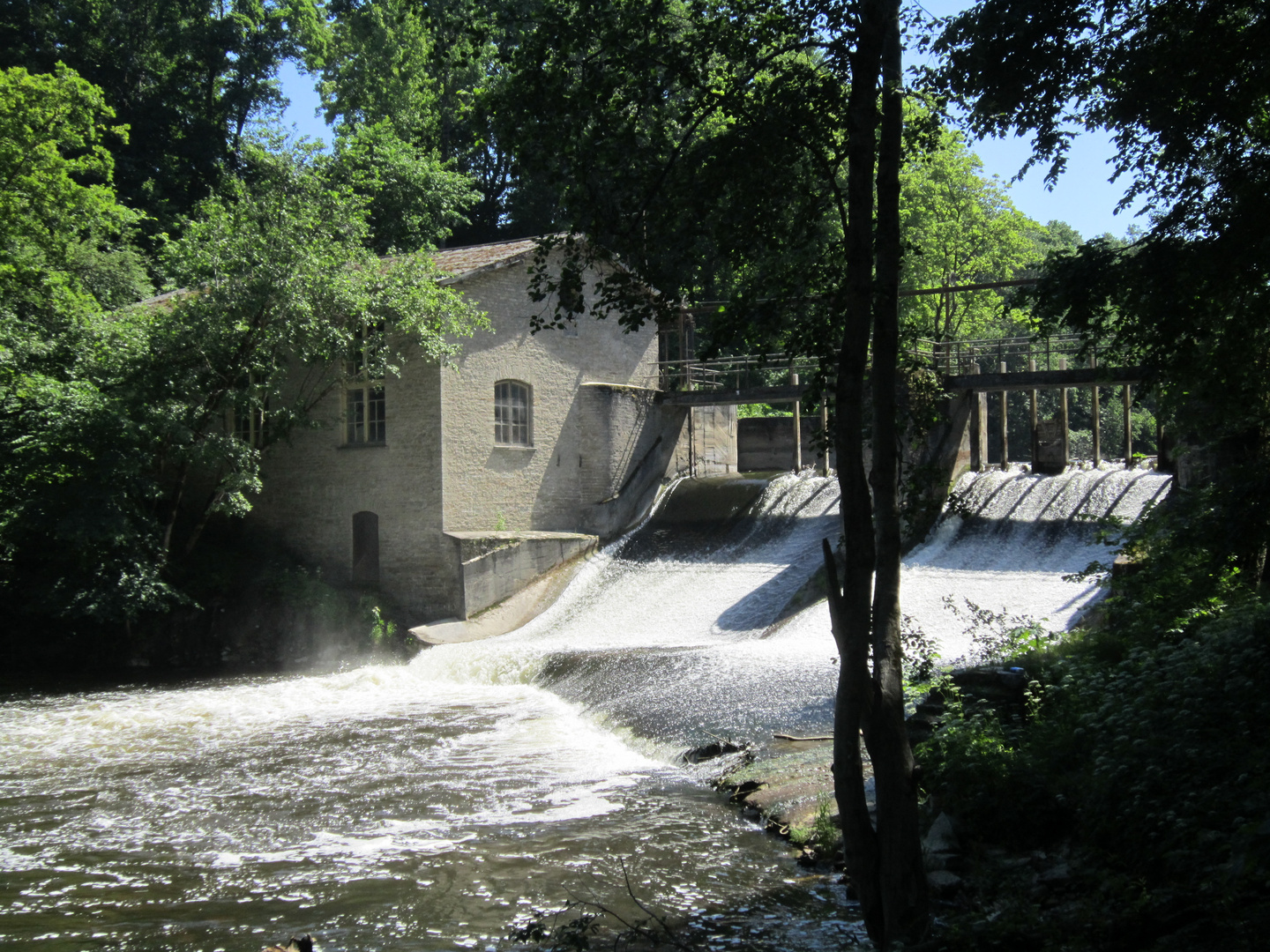 Old hydro power station