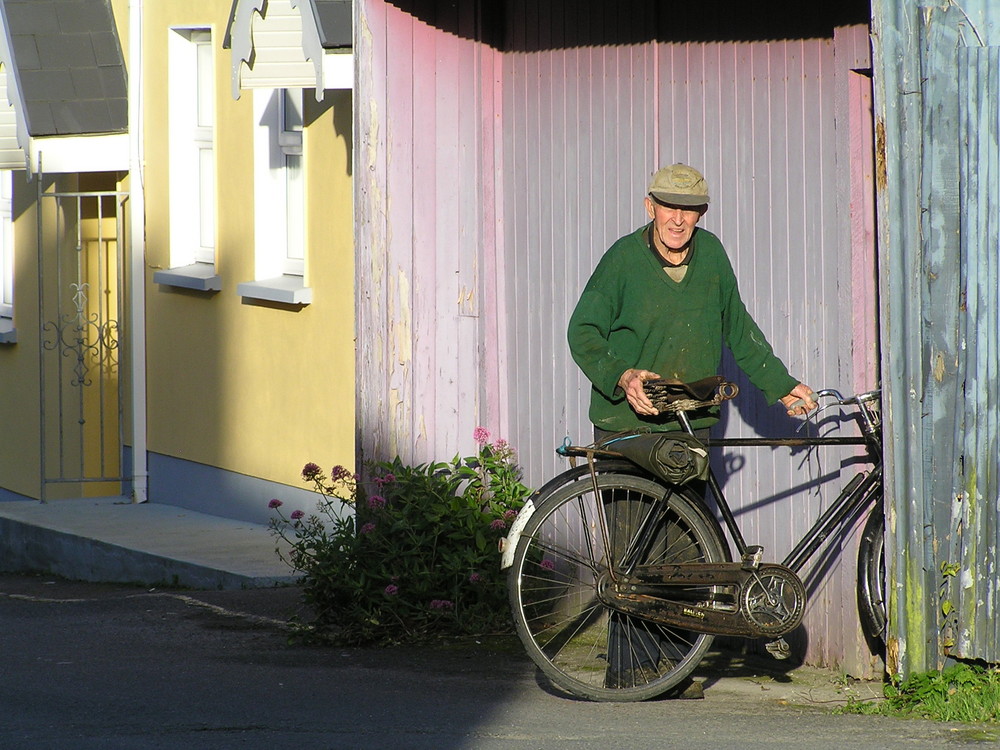 old irish man