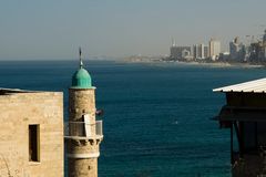 Old Jaffa blick nach Tel Aviv 