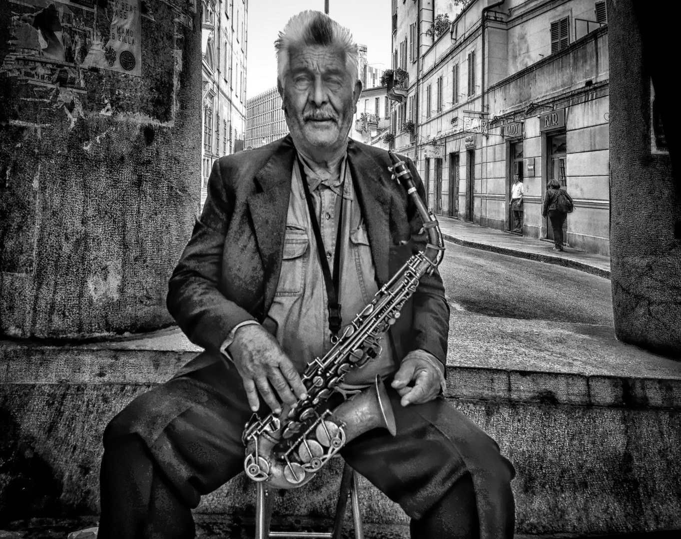 Old Jazz on The Corner