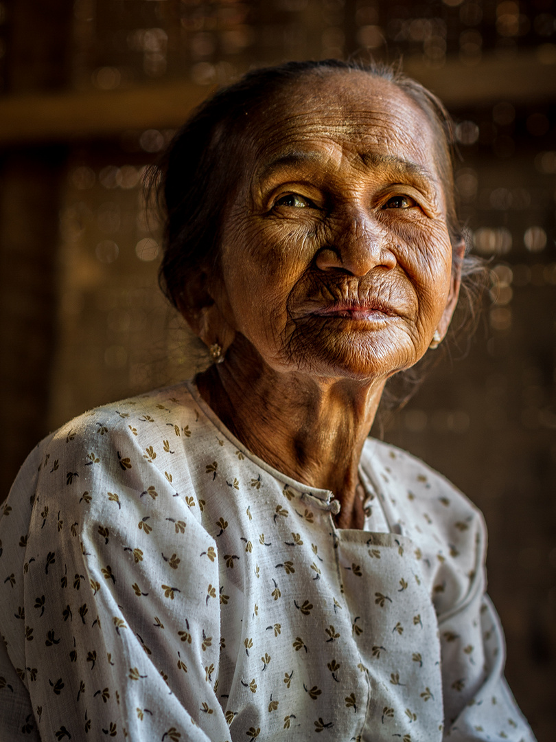 Old Lady in Bagan