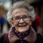 Old Lady Streetfotografie