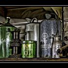 Old Lube Cans