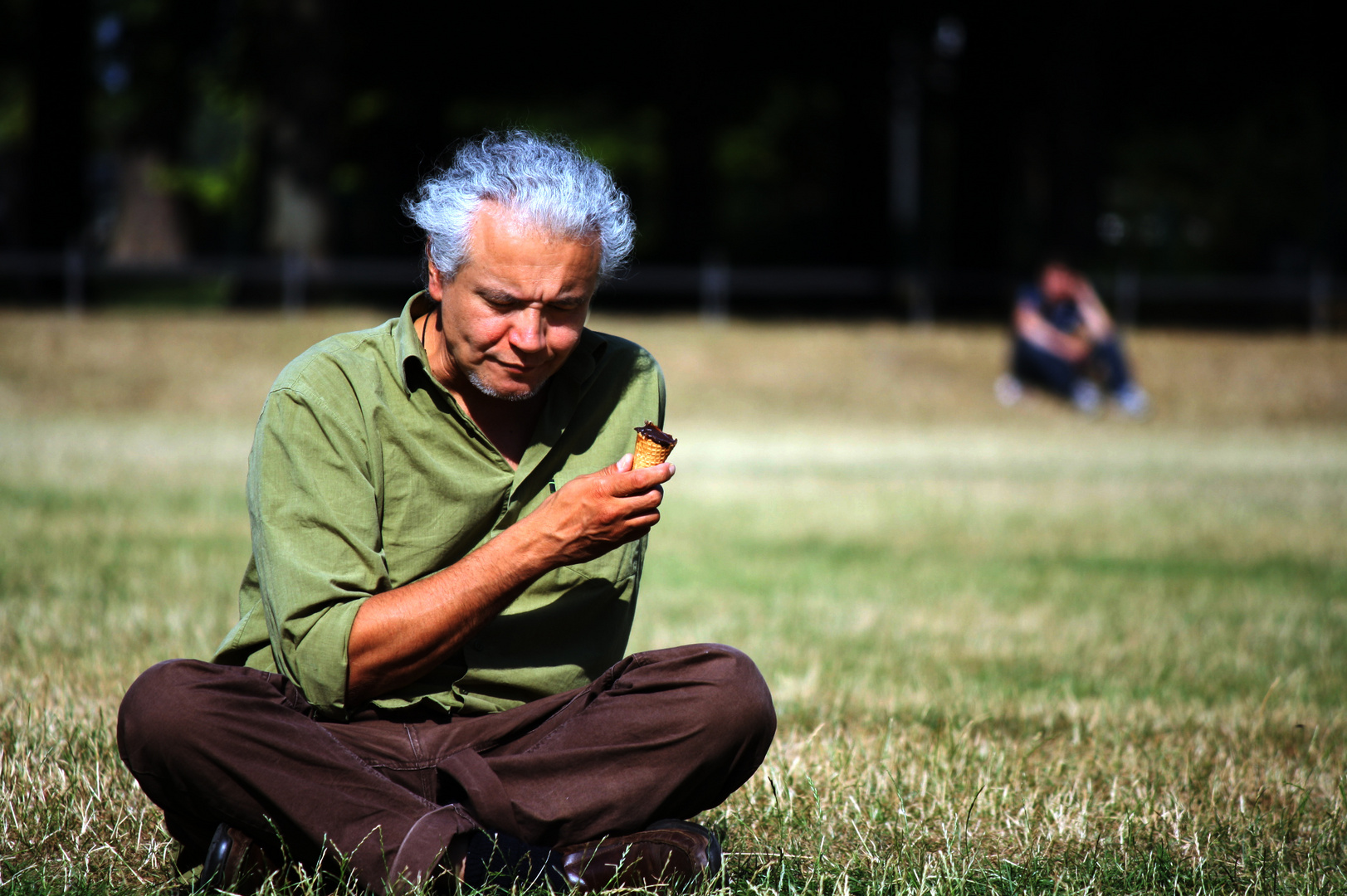 Old man and the sun