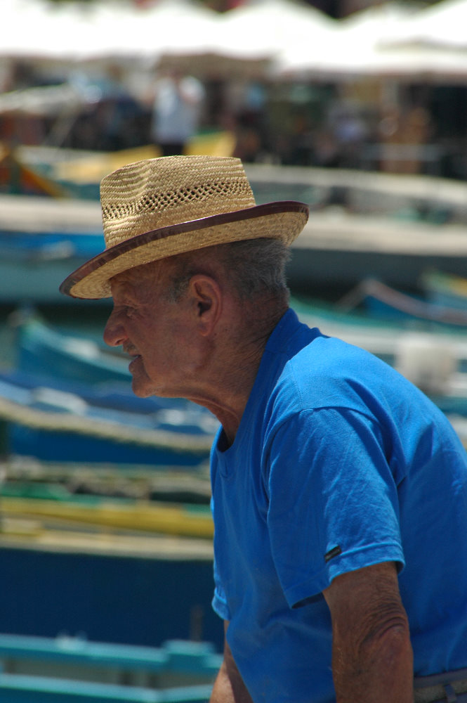 old man at malta