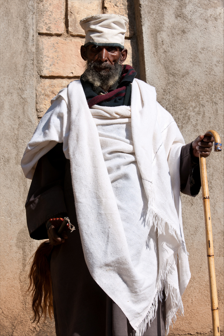 [ Old Man at Yeha Temple ]