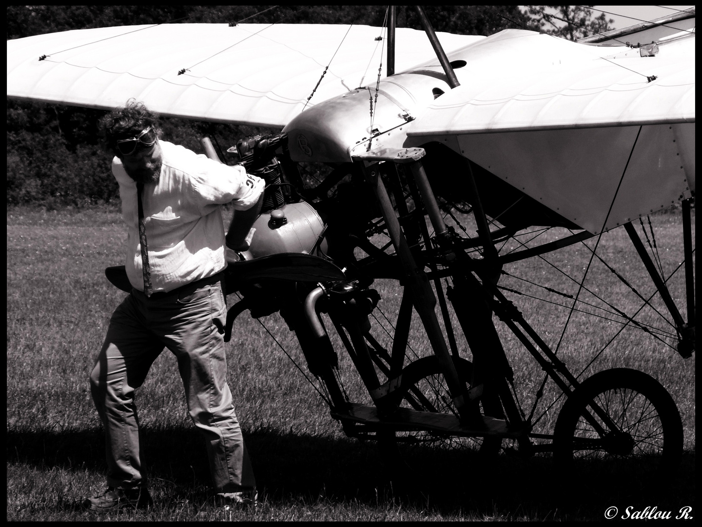 Old Man for an Old Plane