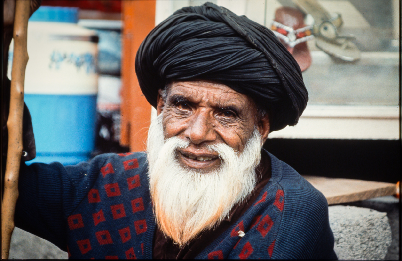 Old man in Pakistan