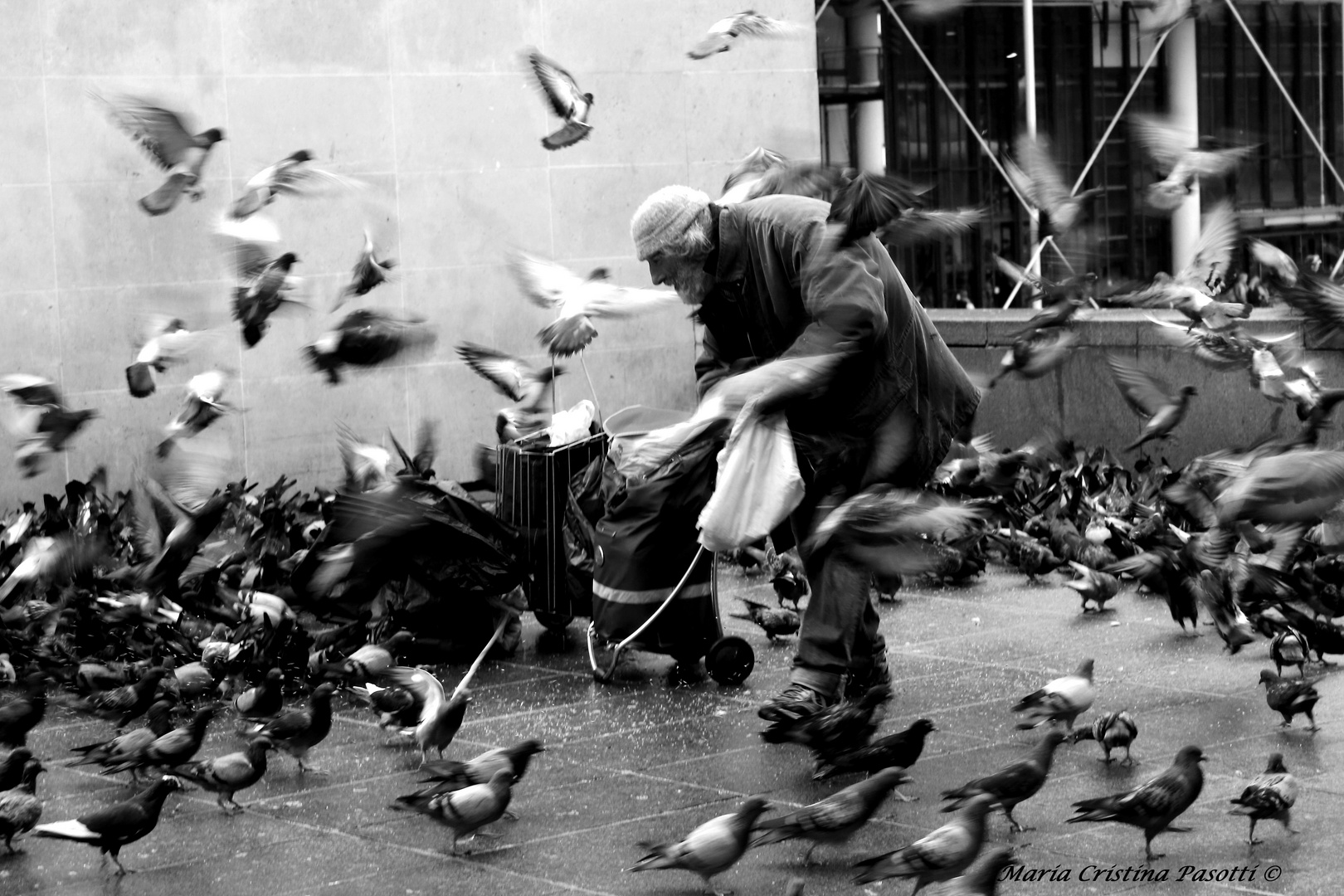 Old man in Paris