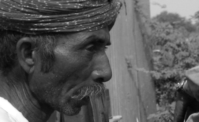 Old man in Rajasthan