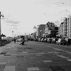 "Old man in the middle of the Boardwalk"