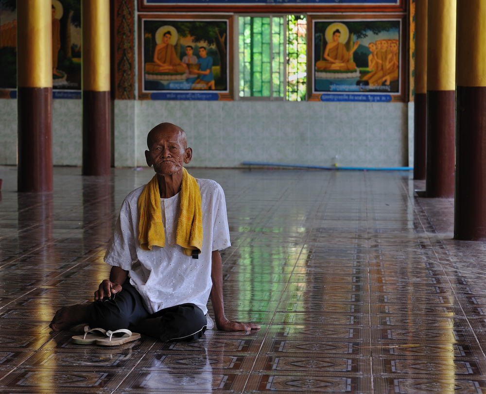 Old Man in the Pagoda