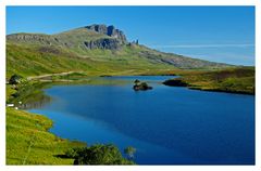 Old man of Storr aus der Ferne