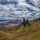 old man of Storr - Panorama, Isle of Skye, Schottland