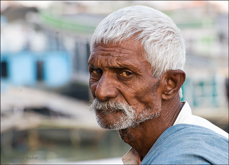 Old man of Varanasi