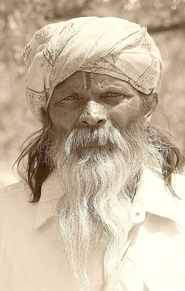 Old man, Rajasthan, India