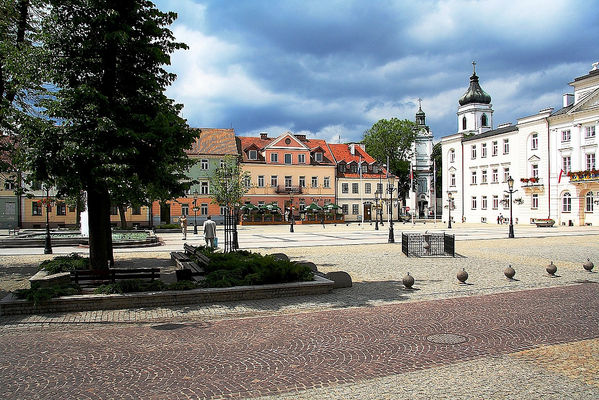 Old Market in Plock.