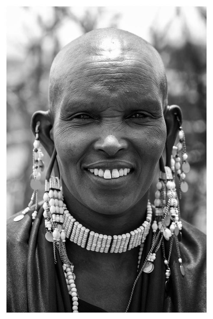 Old Massai Woman