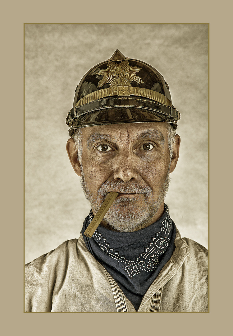 Old Men Foto & Bild bearbeitungs techniken, im studio, digiart