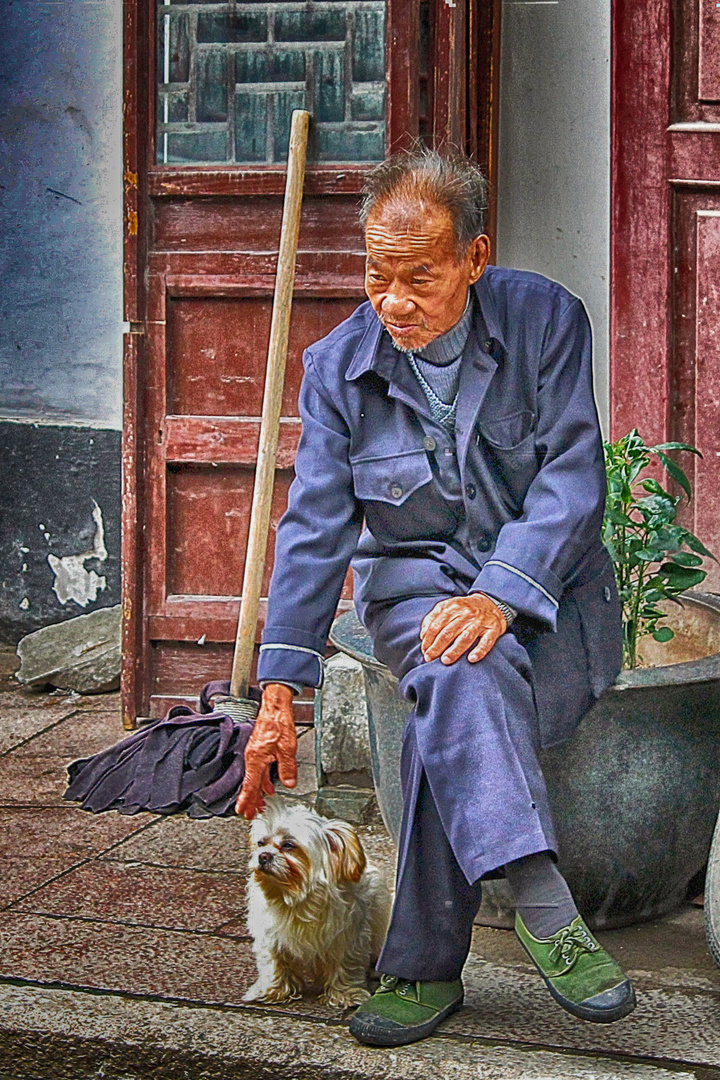 Old men from China