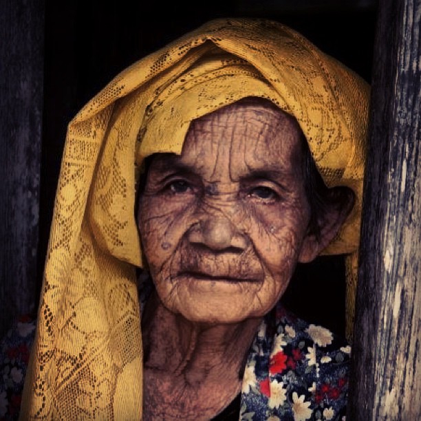 Old Minangkabau woman in Sungailandia