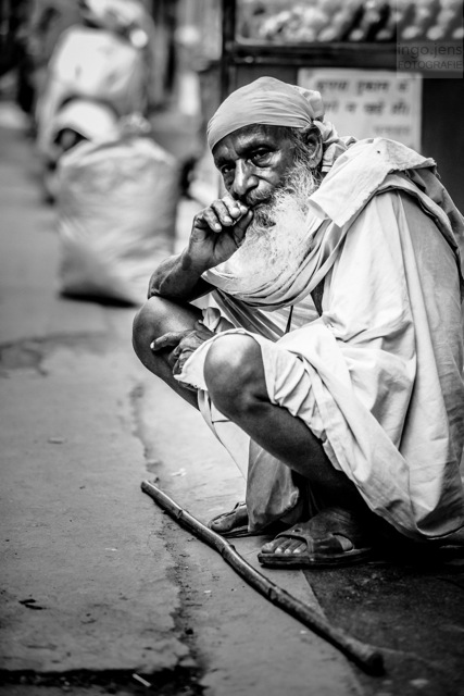 Old Monk in Old Delhi