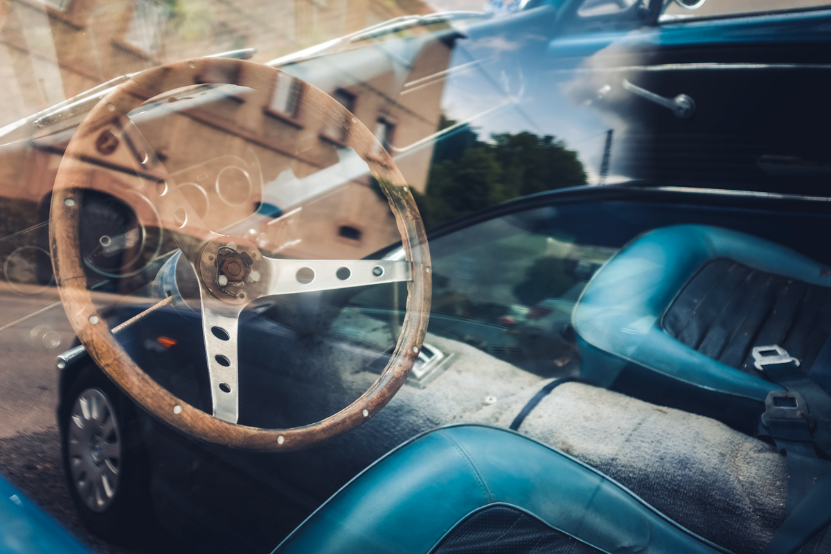 Old Mustang Cockpit