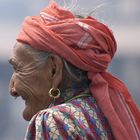 Old Nepali Woman At Pashupatinath Temple, Kathmandu, Nepal