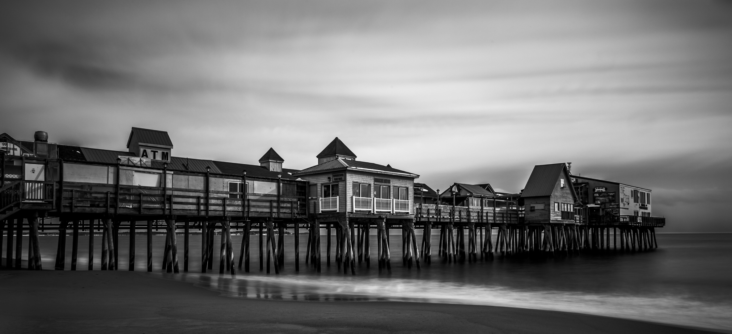 Old Orchard Pier Maine USA