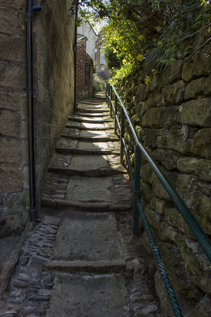 Old pathway Among the Cobbled Alleys