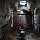 Old penitentiary in Philadelphia (Barber`s Cell)