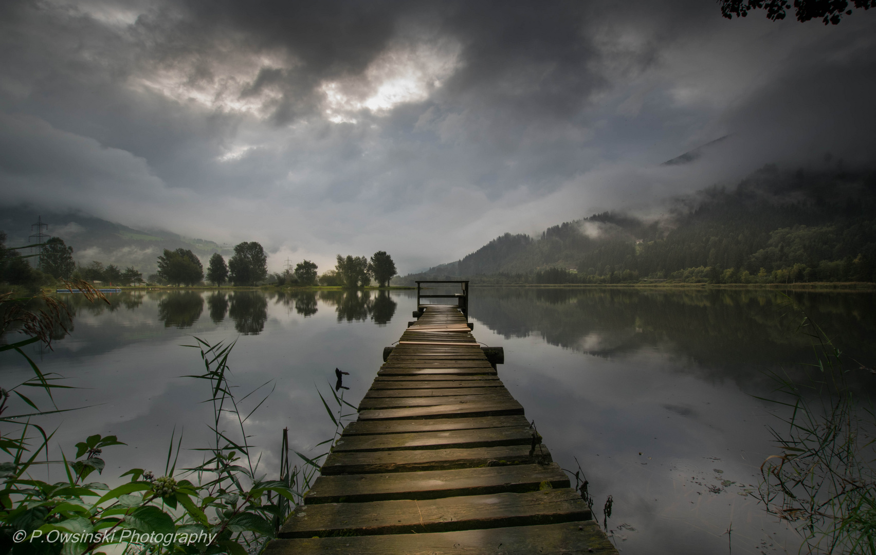 Old pier for anglers 