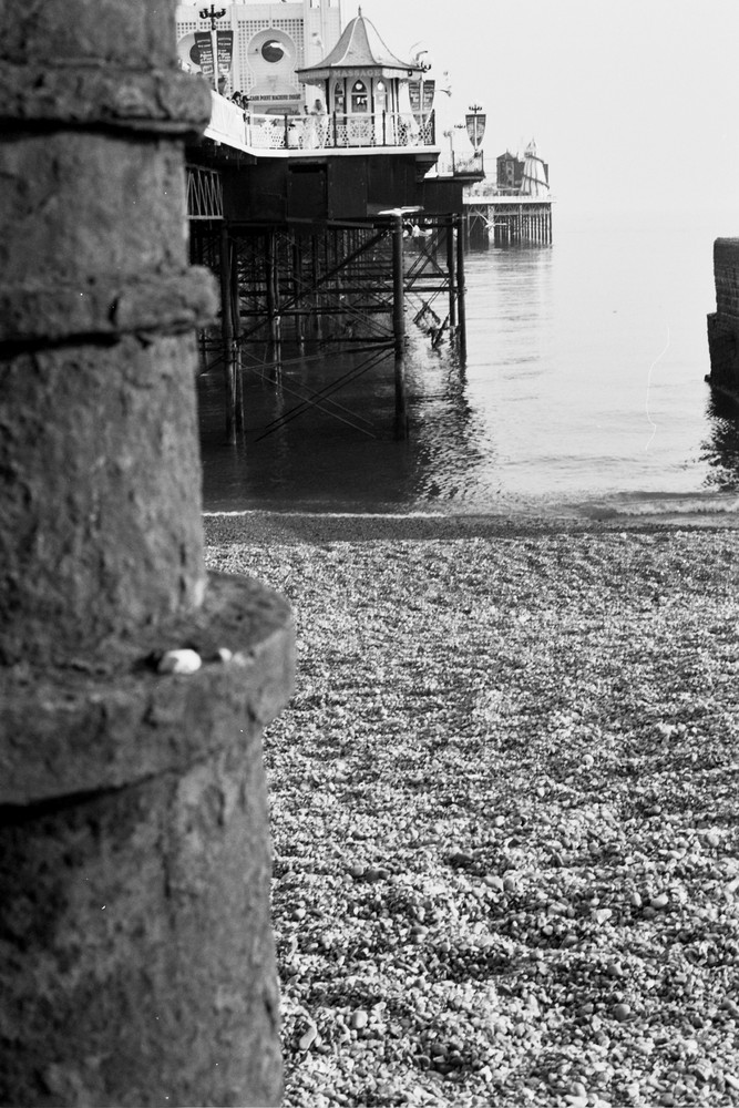 old pier in Brighton