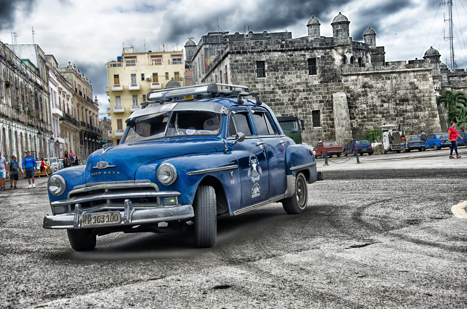 Old Plymouth Car