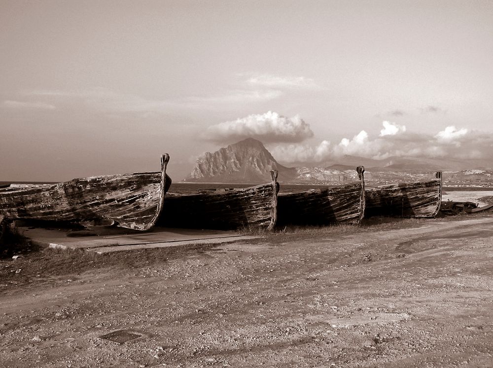 OLD PORT of TRAPANI - Sicily - Italy